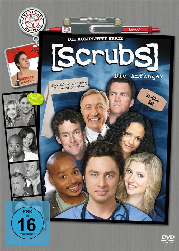 Scrubs - Die Anfänger - Die komplette Serie 31 DVDs