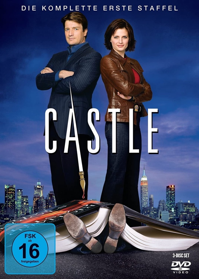 Castle - Staffel 1 3 DVDs