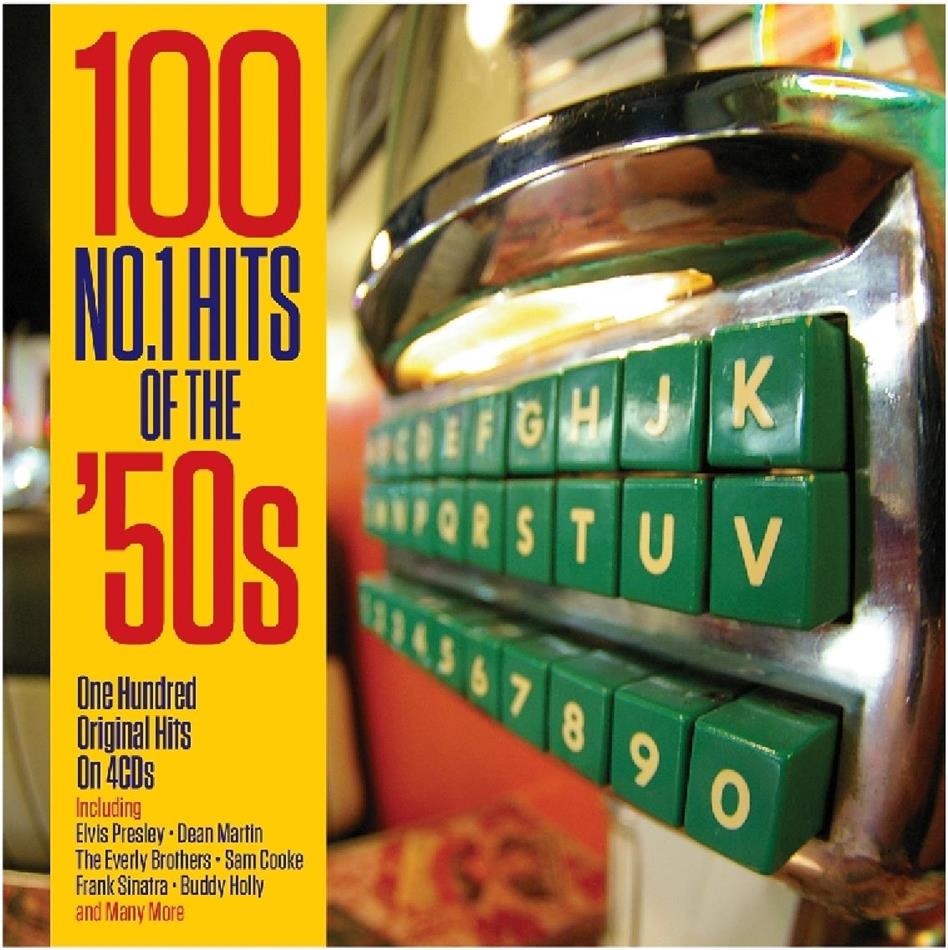 100 No.1 Hits Of The '50S 4 CDs