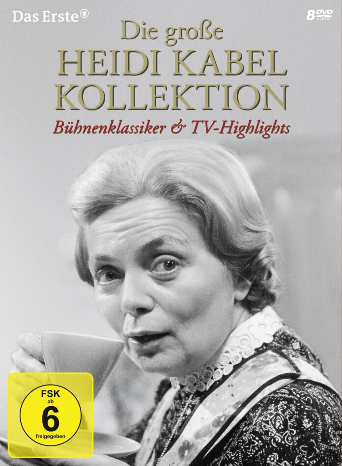 Die grosse Heidi Kabel Kollektion - Bühnenklassiker & TV-Highlights 8 DVDs