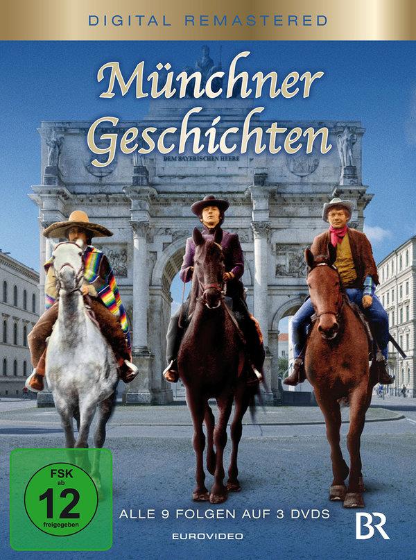 Münchner Geschichten - Alle Folgen Remastered, 3 DVDs