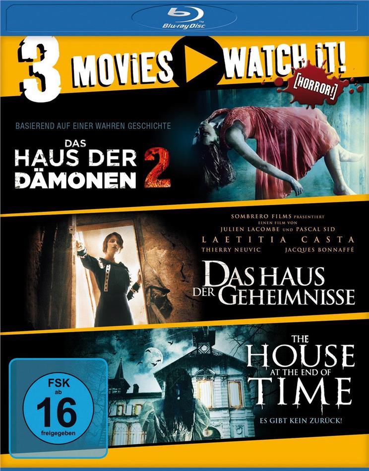 Das Haus der Dämonen 2 / Das Haus der Geheimnisse / The House at the End of Time 3 Blu-rays