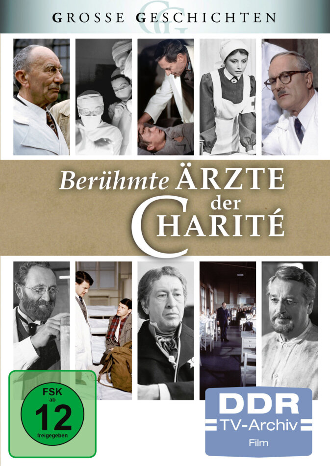 Berühmte Ärzte der Charite Grosse Geschichten, DDR TV-Archiv, 4 DVDs