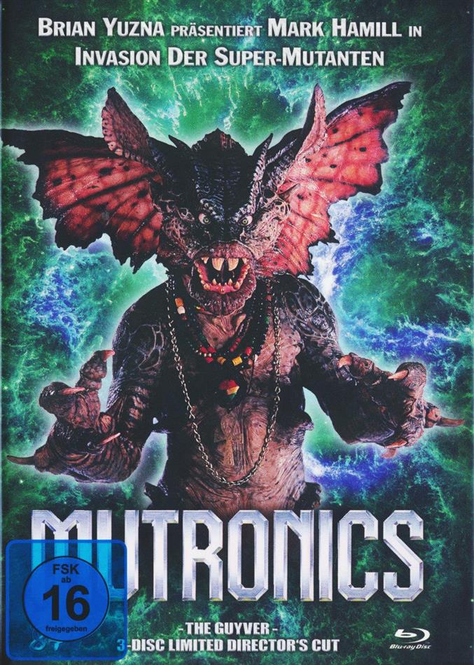 Mutronics (1991) Mediabook, Blu-ray + 2 DVDs