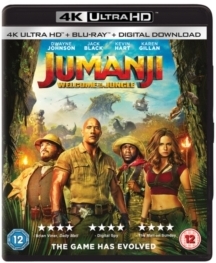 Jumanji - Welcome To The Jungle (2017) 4K Ultra HD + Blu-ray