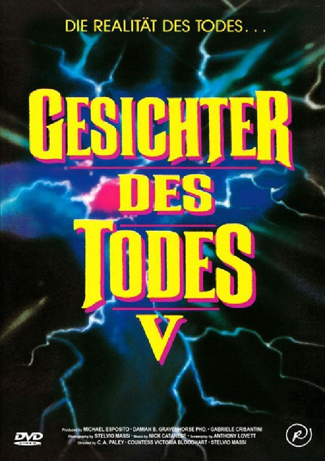 Gesichter des Todes 5 (1991) Kleine Hartbox, Cover A, Uncut