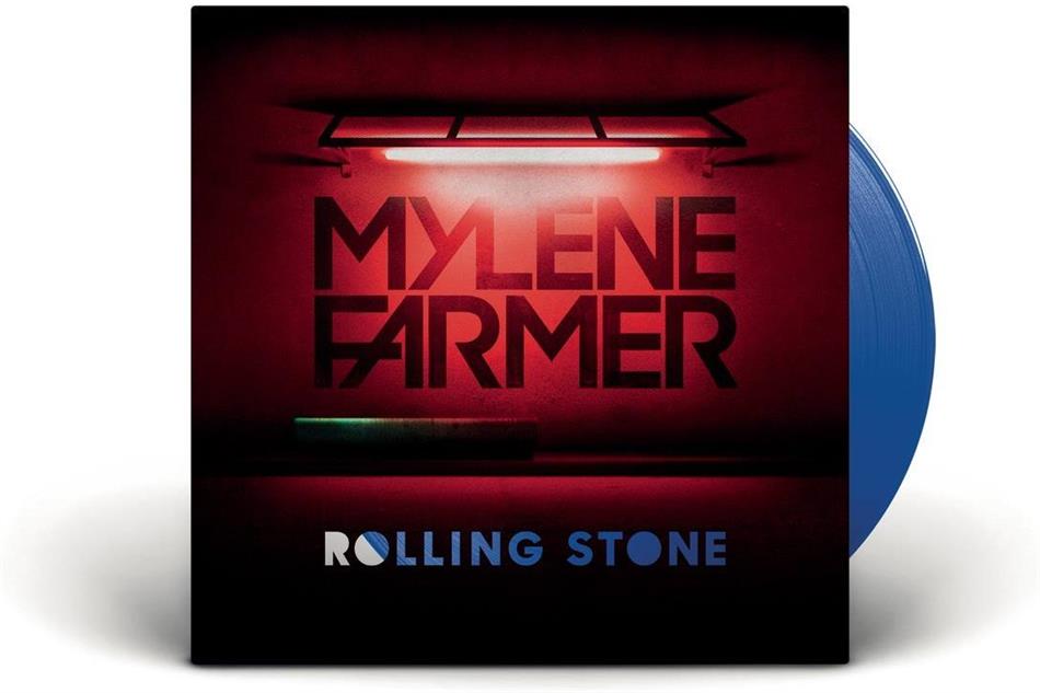Mylène Farmer - Rolling Stone Blue Vinyl, 12" Maxi