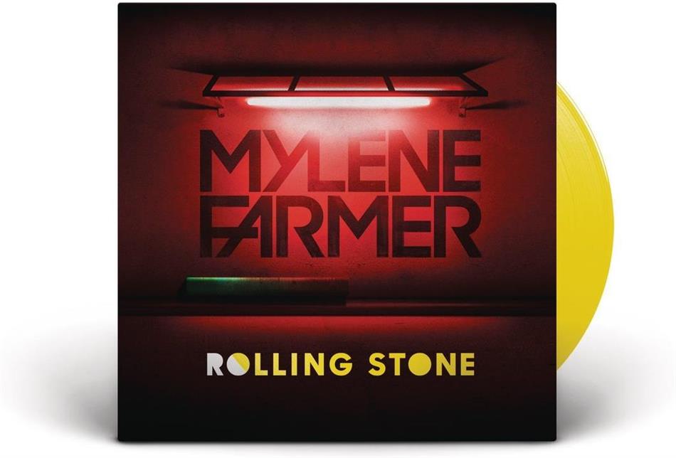 Mylène Farmer - Rolling Stone Yellow Vinyl, 12" Maxi