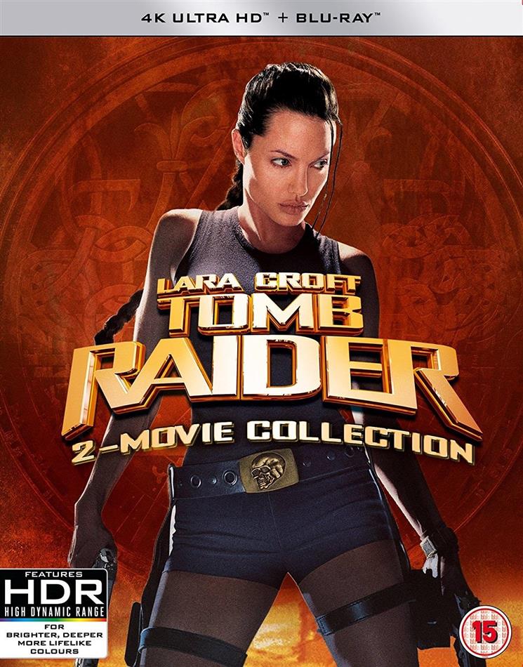 Lara Croft - Tomb Raider - 2-Movie Collection 2 4K Ultra HDs + 2 Blu-rays