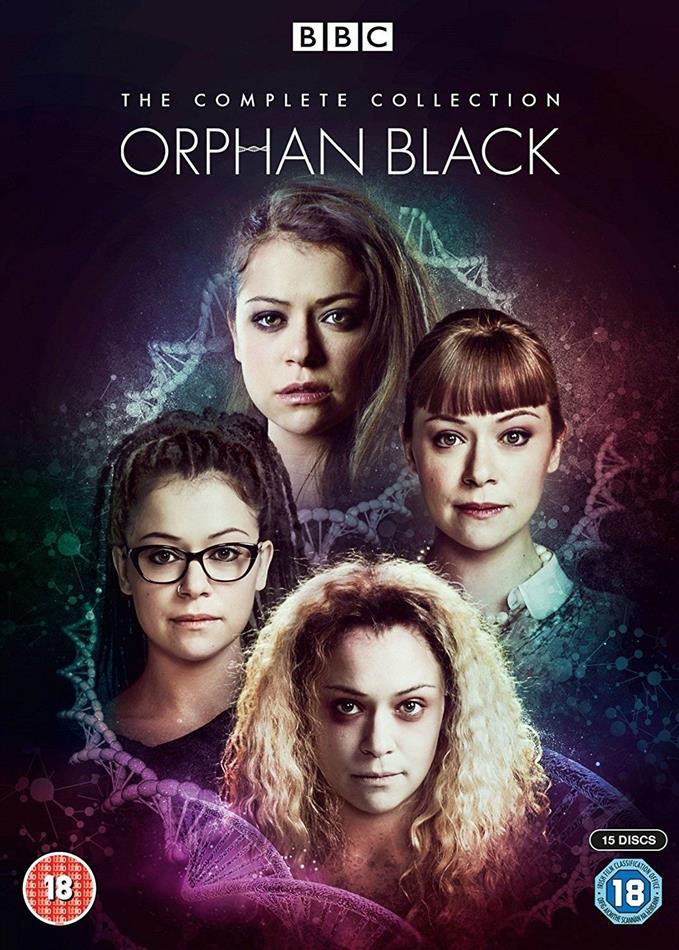 Orphan Black - The Complete Collection BBC, 15 DVDs