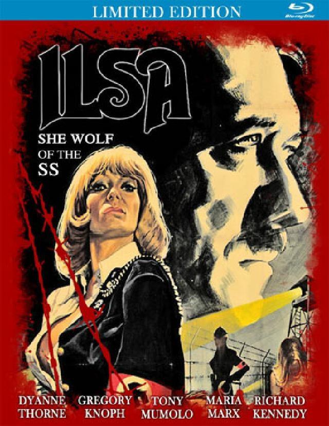 Ilsa - She Wolf of the SS (1975) Cover B, Édition Limitée, Uncut