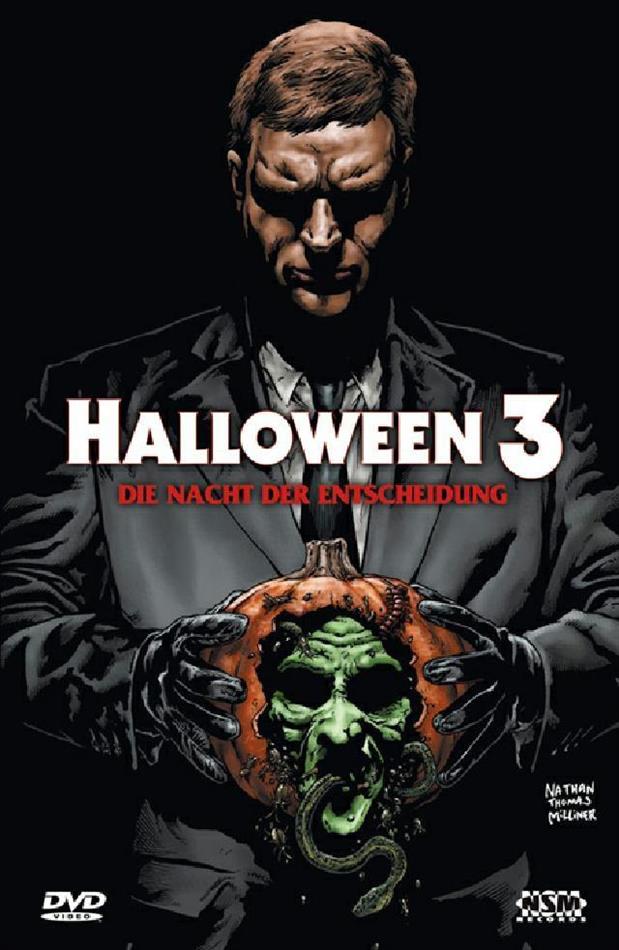 Halloween 3 - Die Nacht der Entscheidung (1982) Grosse Hartbox, Cover B, Édition Limitée, Uncut