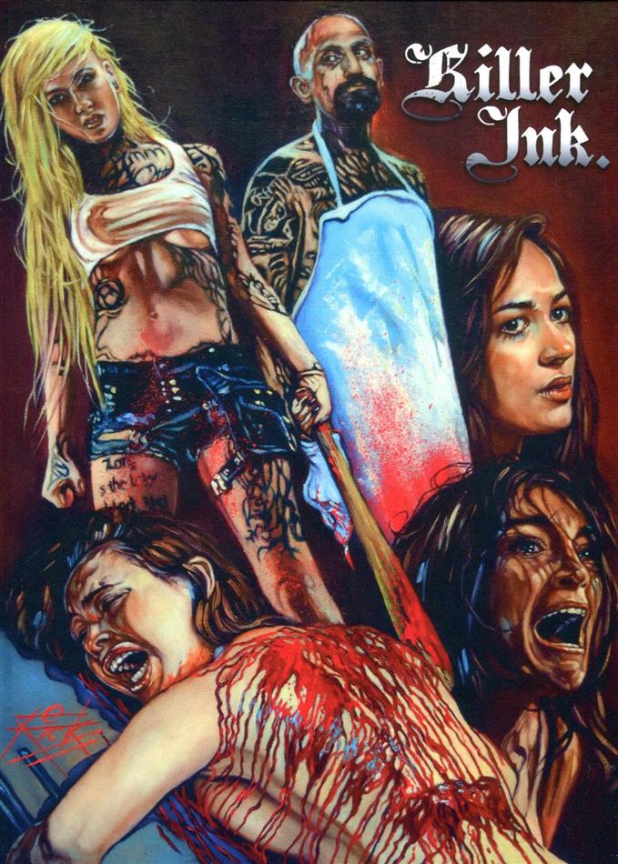 Killer Ink. (2015) Cover B, Extended Edition, Limited Edition, Mediabook, Uncut, Blu-ray + DVD