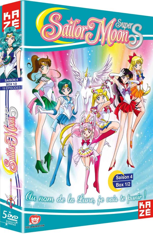 Sailor Moon Super S - Saison 4 - Box 1/2 5 DVDs