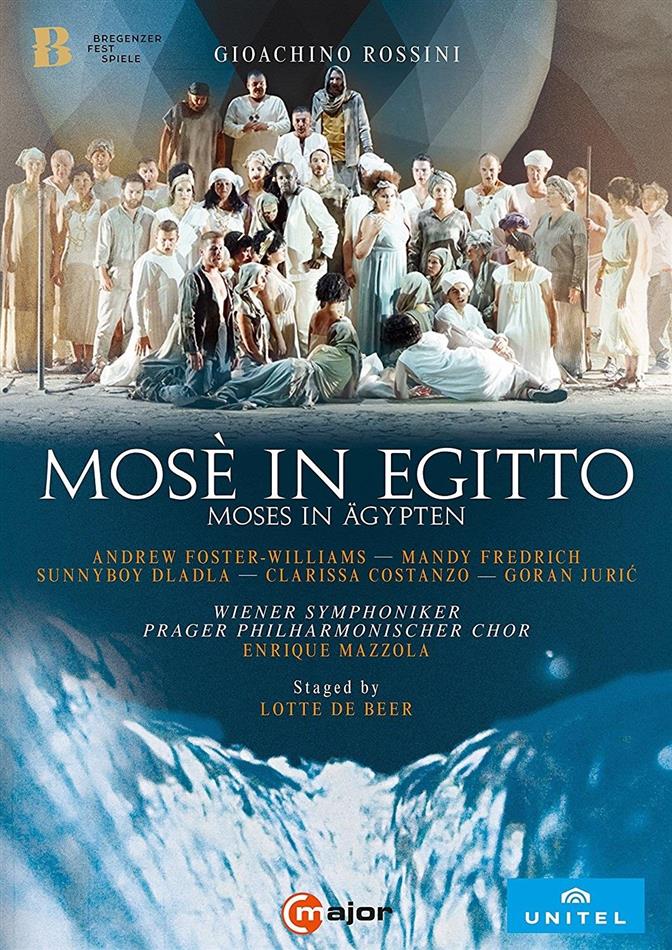 Wiener Symphoniker, Enrique Mazzola & Andrew Foster-Williams - Rossini - Mose In Egitto C Major, Bregenzer Festspiele, 2 DVDs