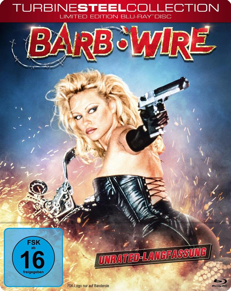 Barb Wire (1996) Turbine Steel Collection, Limited Edition, Long Version, Steelbook, Unrated