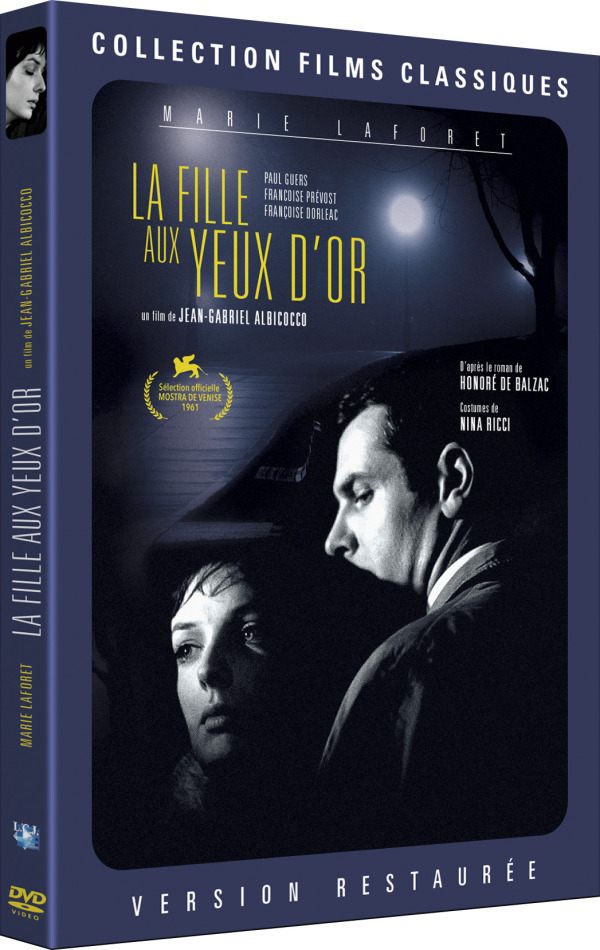 La fille aux yeux d'or (1961) n/b, Version Restaurée