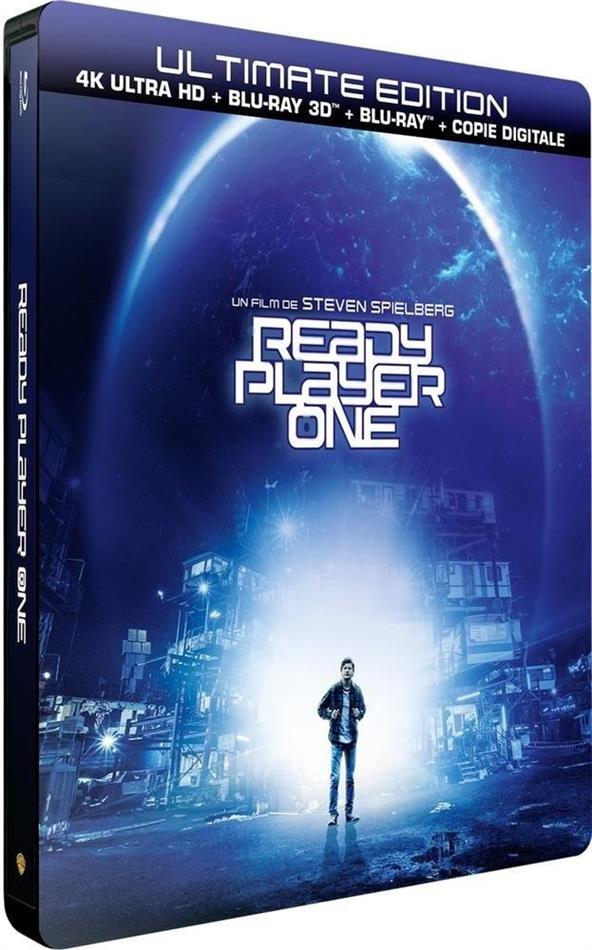 Ready Player One (2018) Limited Edition, Steelbook, Ultimate Edition, 4K Ultra HD + Blu-ray 3D + Blu-ray