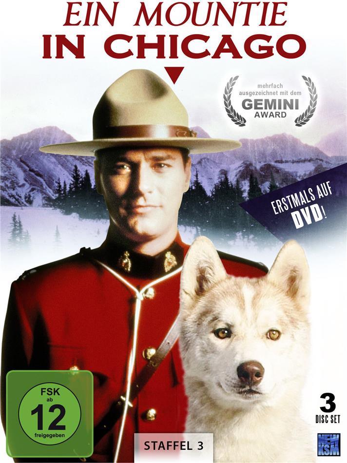 Ein Mountie in Chicago - Staffel 3 3 DVDs