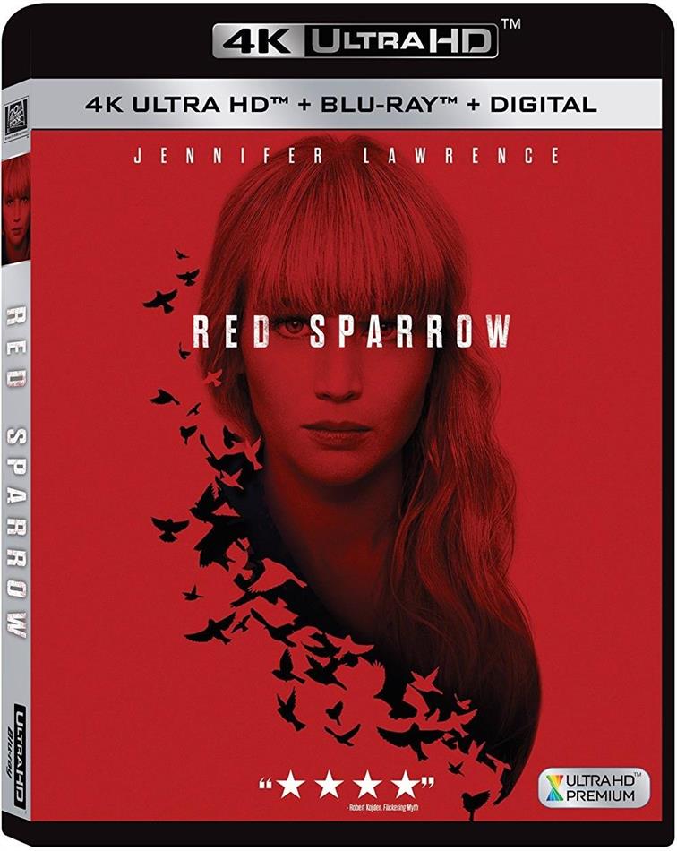 Red Sparrow (2017) 4K Ultra HD + Blu-ray