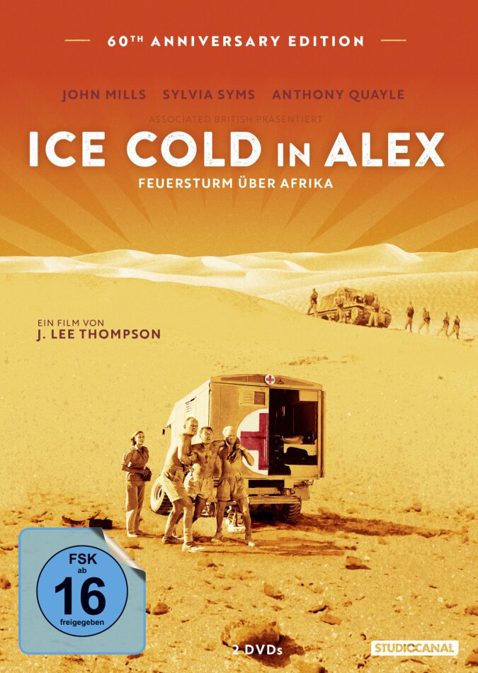 Ice Cold in Alex - Feuersturm über Afrika (1958) Remastered, 2 DVDs