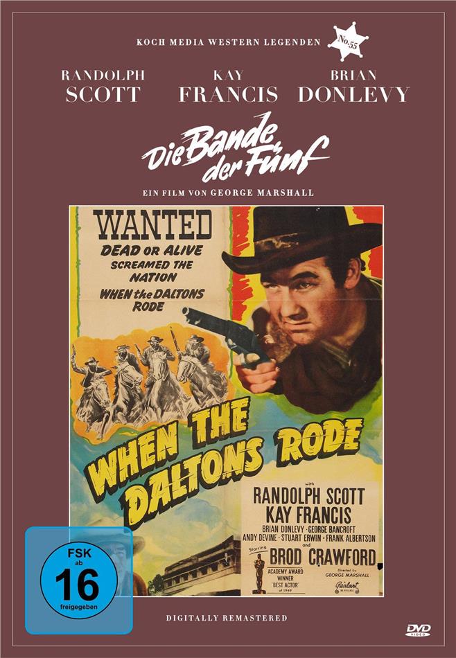 Die Bande der Fünf (1940) Western Legenden, Digibook