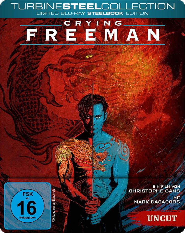 Crying Freeman (1995) Turbine Steel Collection, Limited Edition, Steelbook, Uncut