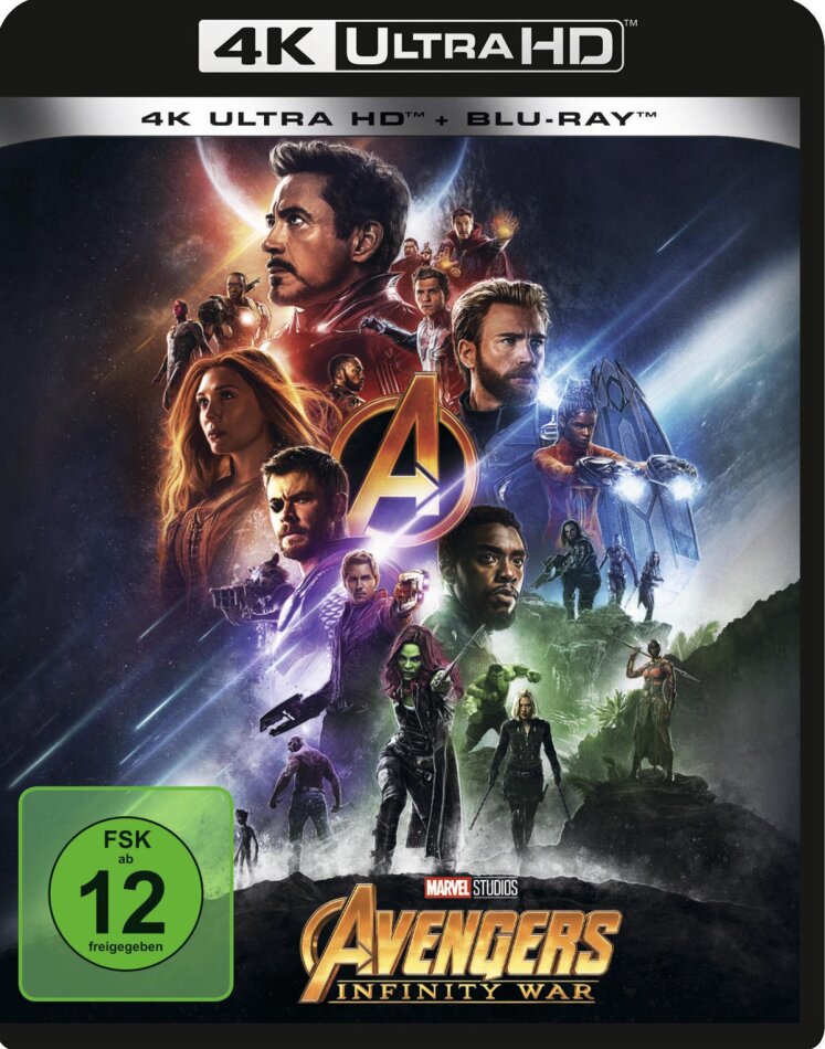 Avengers 3 - Infinity War (2018) 4K Ultra HD + Blu-ray