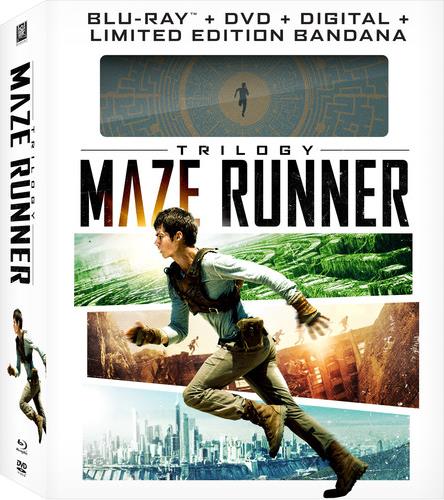 Maze Runner Trilogy Limited Edition, 3 Blu-rays + 3 DVDs