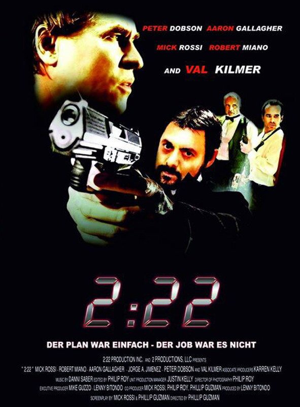 2:22 (2008) Cover A, Limited Edition, Mediabook, Uncut, Blu-ray 3D + DVD