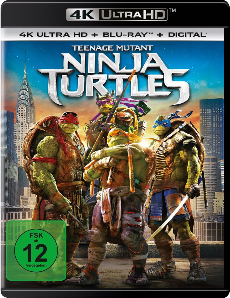 Teenage Mutant Ninja Turtles (2014) 4K Ultra HD + Blu-ray