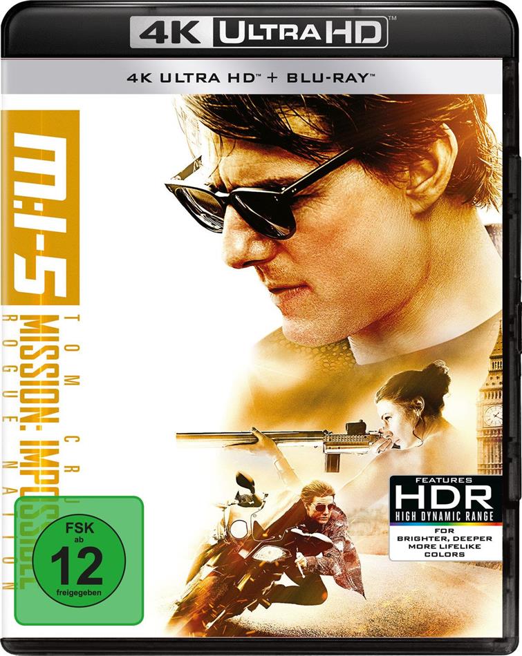Mission: Impossible 5 - Rogue Nation (2015) 4K Ultra HD + Blu-ray