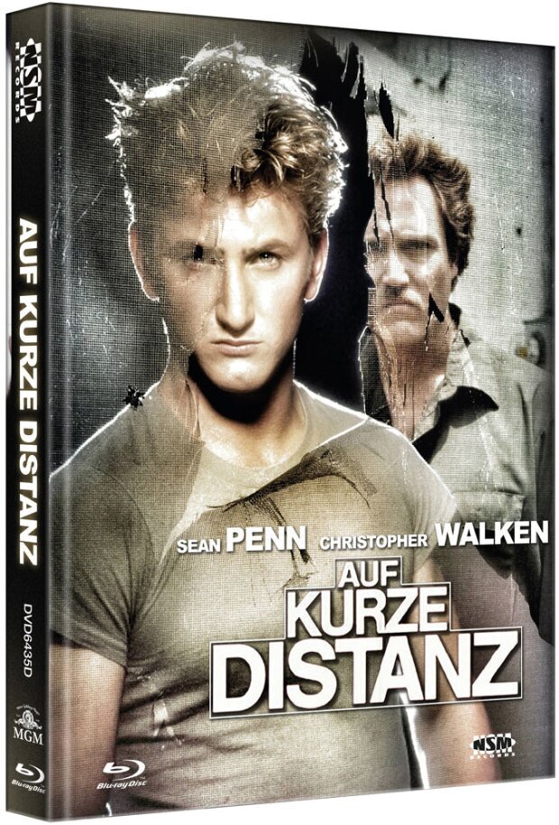 Auf kurze Distanz (1986) Cover D, Collector's Edition, Limited Edition, Mediabook, Blu-ray + DVD