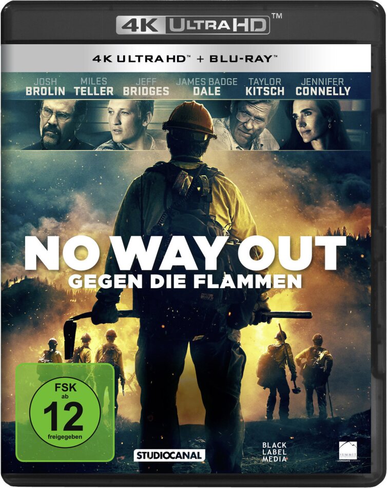 No Way Out - Gegen die Flammen (2017) 4K Ultra HD + Blu-ray