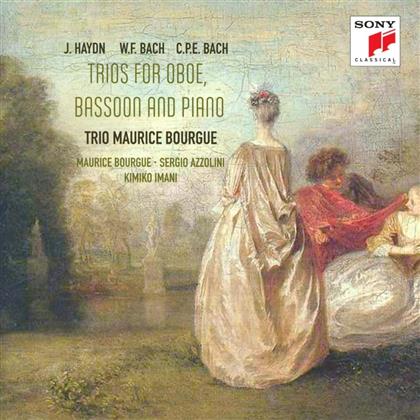Maurice Bourgue, Sergio Azzolini, Kimiko Imani, Joseph Haydn (1732-1809), Wilhelm Friedemann Bach (1710 - 1784), &hellip; - Trios f&uuml;r Oboe, Fagott & Klavier (2 CDs)