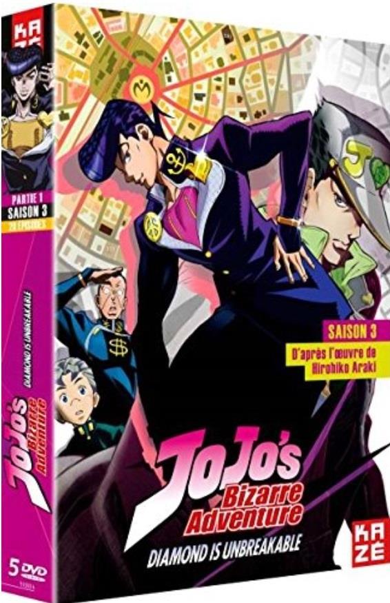 JoJo's Bizarre Adventure - Saison 3 - Partie 1: Diamond Is Unbreakable 5 DVD