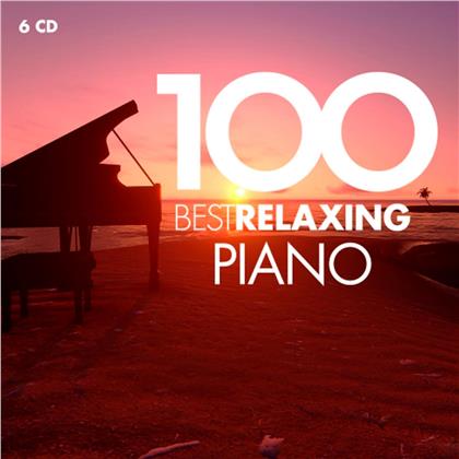 Bertrand Chamayou, Maria Joao Pires, Aldo Ciccolini, H&eacute;l&egrave;ne Grimaud, Daniel Barenboim, &hellip; - 100 Best Relaxing Piano (6 CD)