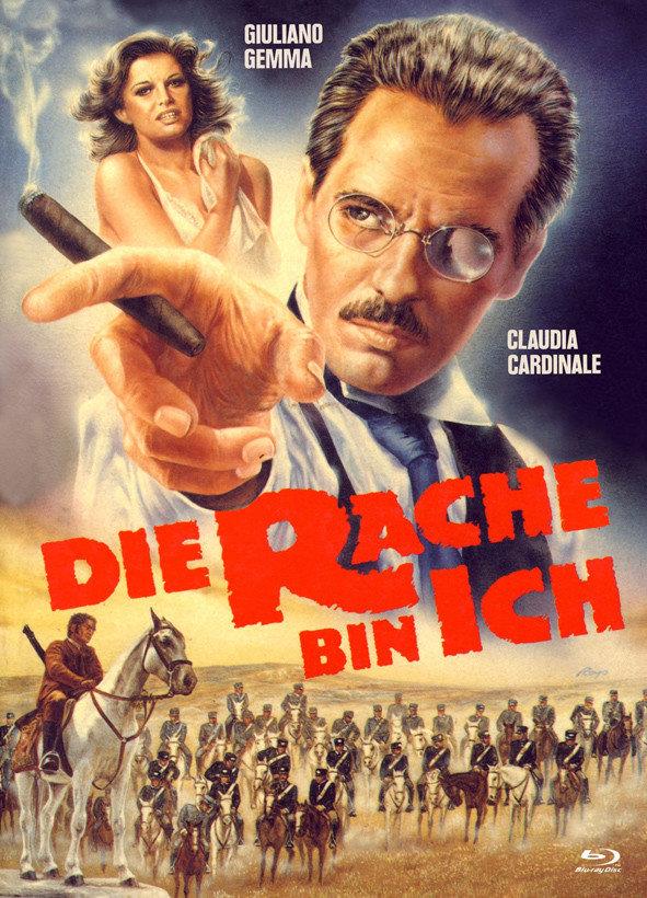 Die Rache bin ich (1977) Cover B, Eurocult Collection, Limited Edition, Mediabook, Uncut, Blu-ray + DVD