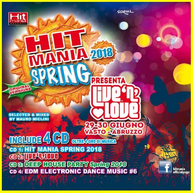 Hit Mania Spring 2018 4 CDs