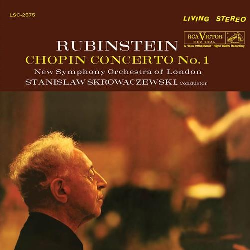 Stanislaw Skrowaczewski, Frédéric Chopin (1810-1849), Artur Rubinstein & New Symphony Orchestra of London - Concerto No. 1 LP