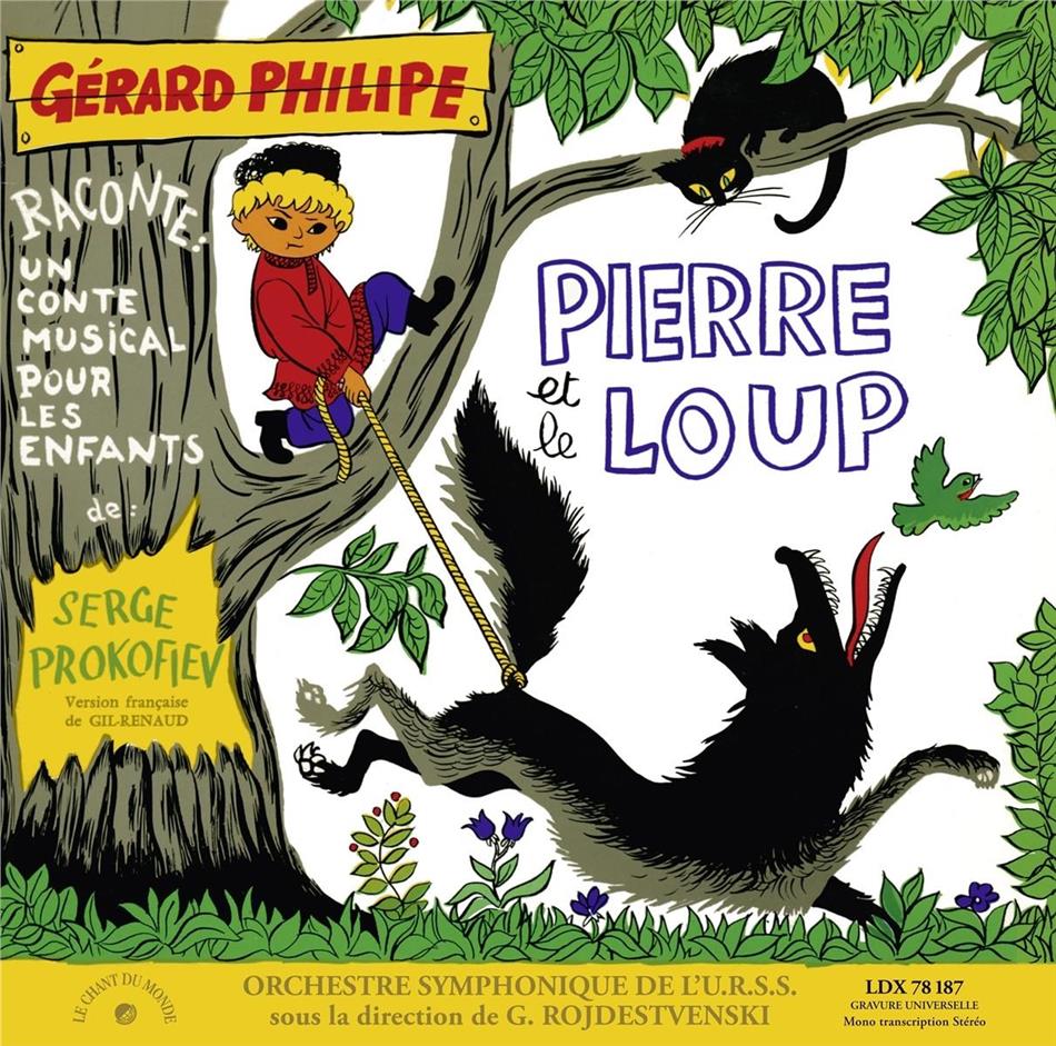 Gerard Philipe - Pierre Et Le Loup 2018 Version, Le Chant Du Monde, LP