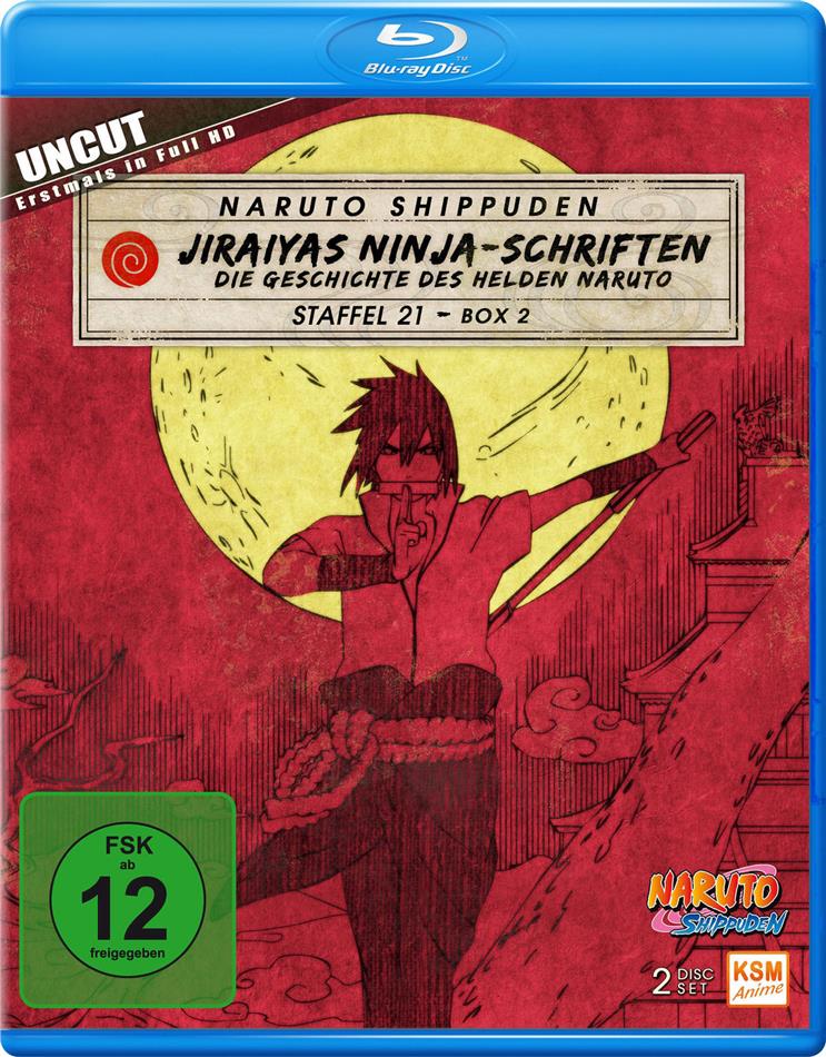 Naruto Shippuden - Staffel 21 Box 2 Uncut, 2 Blu-rays