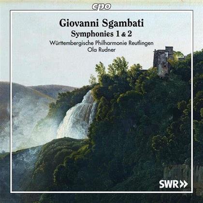 Giovanni Sgambati (1841-1914), Ola Rudner & W&uuml;rttembergische Philharmonie Reutlingen - Symphonien Nr.1 D-Dur op.16 & Nr.2 Es-Dur