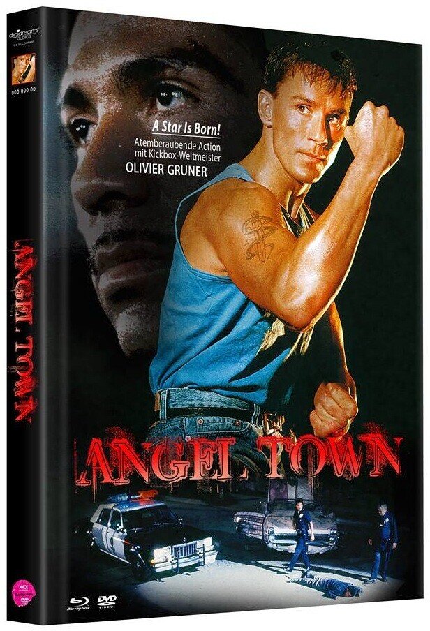 Angel Town (1990) Cover A, Limited Edition, Mediabook, Uncut, Blu-ray + DVD