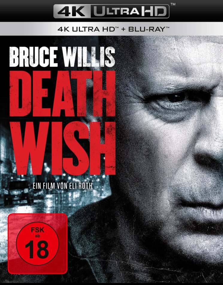 Death Wish (2017) 4K Ultra HD + Blu-ray
