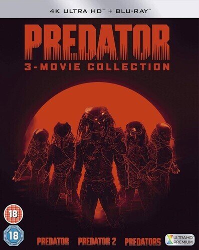 Predator - 3-Movie Collection 3 4K Ultra HDs + 3 Blu-rays