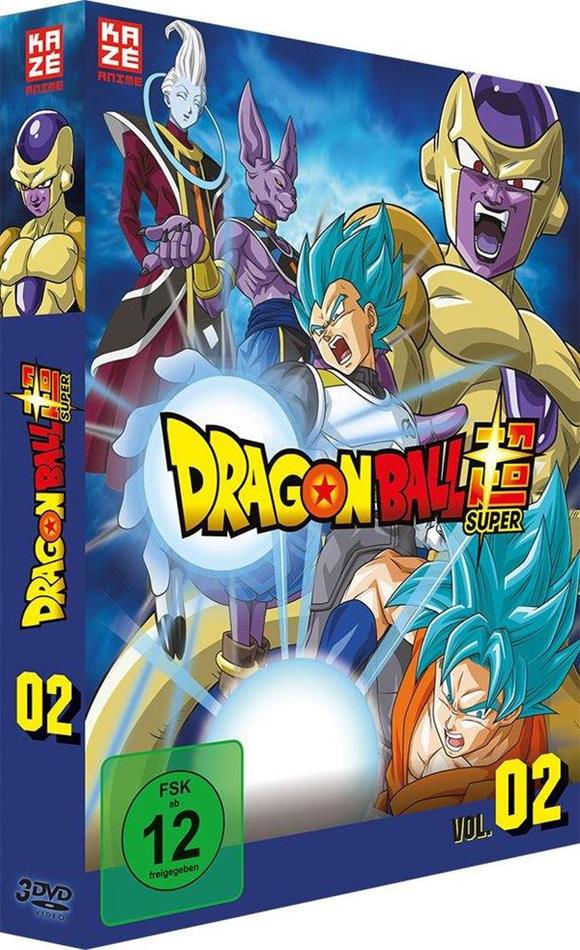Dragon Ball Super - Vol. 2: Arc 2 - Goldener Freezer 3 DVDs