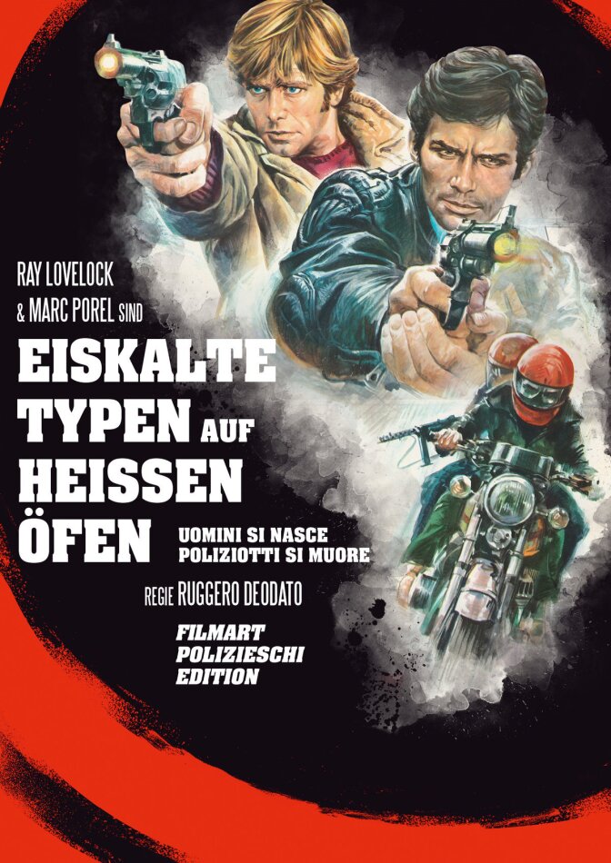 Eiskalte Typen auf heissen Öfen - Uomini si nasce poliziotti si muore (1976) Filmart Polizieschi Edition, Unzensiert, Limited Edition, Uncut, Blu-ray + DVD