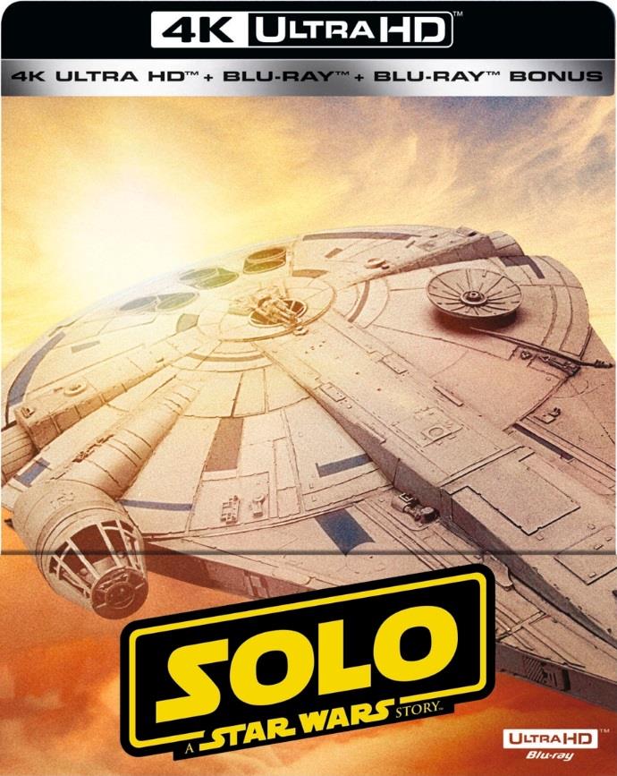 Solo - A Star Wars Story (2018) Steelbook, 4K Ultra HD + 2 Blu-ray