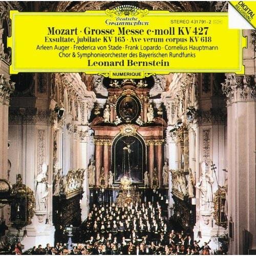Wolfgang Amadeus Mozart (1756-1791), Leonard Bernstein (1918-1990), Arleen Augér, Federica von Stade & Symphonieorchester des Bayerischen Rundfunks - Grosse Messe c-moll KV 427 Japan Edition, Édition Limitée